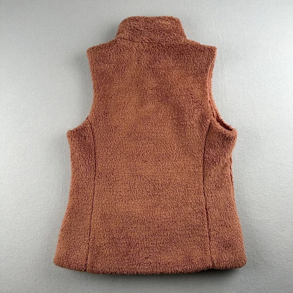 Patagonia Women's Los Gatos‎ Vest Fuzzy Fleece Zip Sleeveless Size Large Jacket